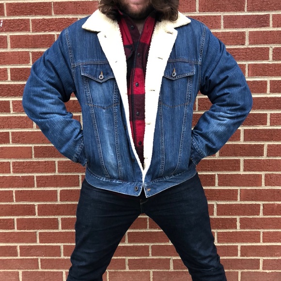 L.L. Bean Other - *sold* LL Bean Sherpa Lined Denim Jacket